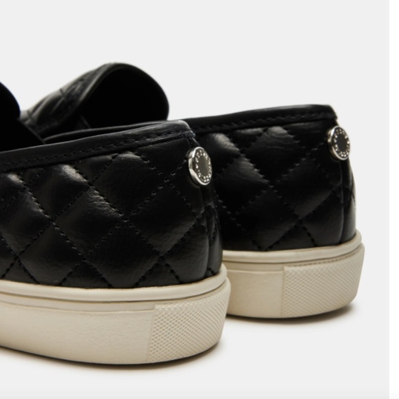 Steve Madden ECENTRCQ Quilted Slip-On Sneakers – Vegan Leather, Women’s Casual - Picture 5 of 12